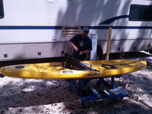 Kayak Chris Adding Components