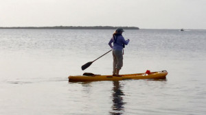 Versa Boarding in Black Water Sound