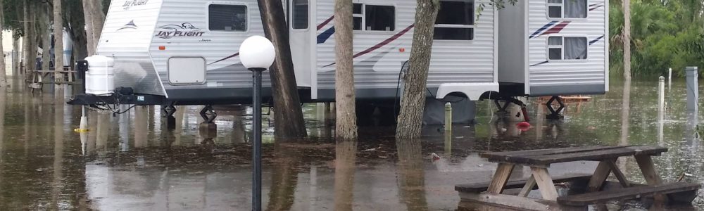 Rising Water from Tropical Storm Colin