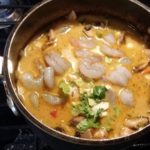 Thai Coconut Curry w shrimp